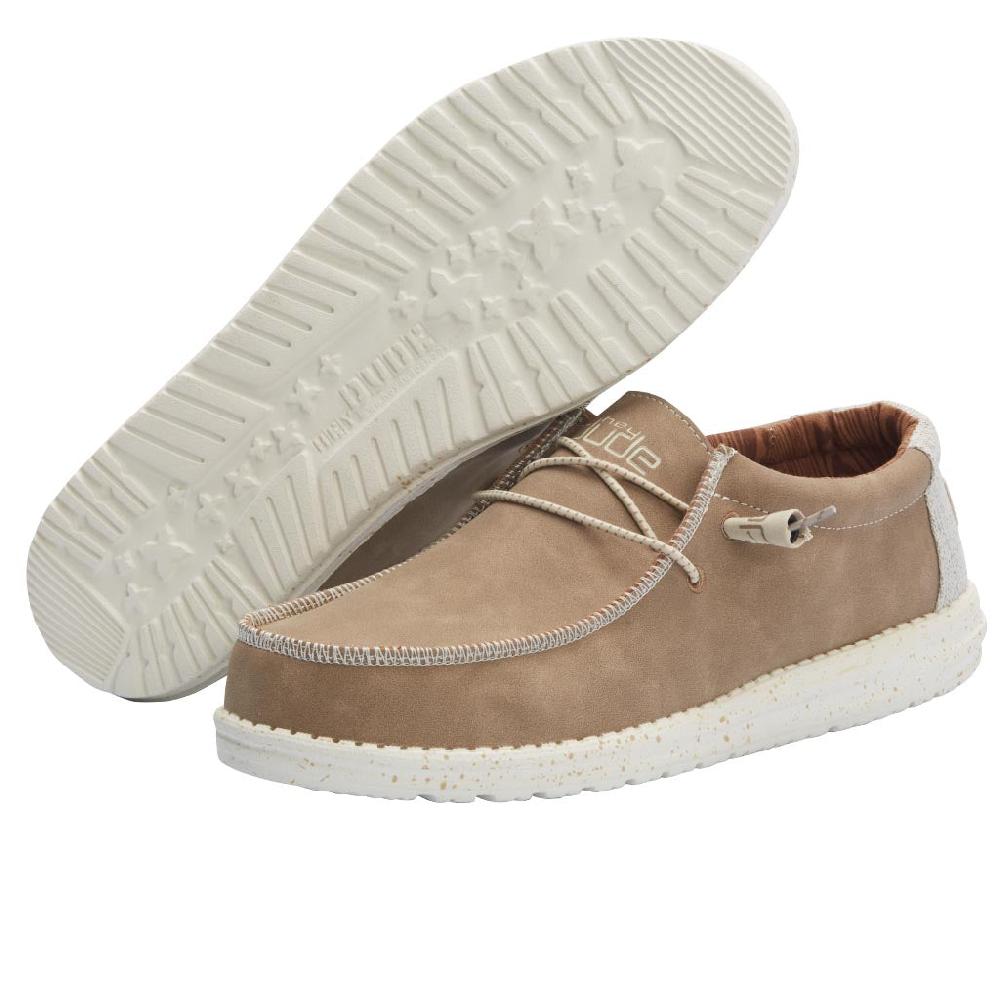 Hey Dude Traverteen Wally Recycled Leather Men's Casual Shoes 150202994