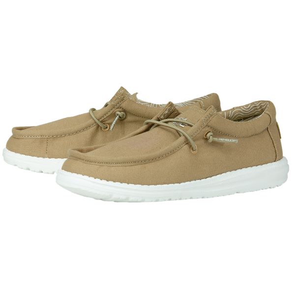 Hey Dude Wally Tan Youth Kids Casual Shoes 130131700