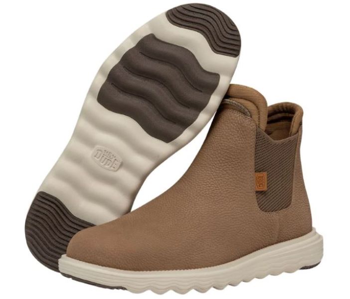 Hey Dude Walnut Branson Boot Craft Leather Men's Shoes 40187-267