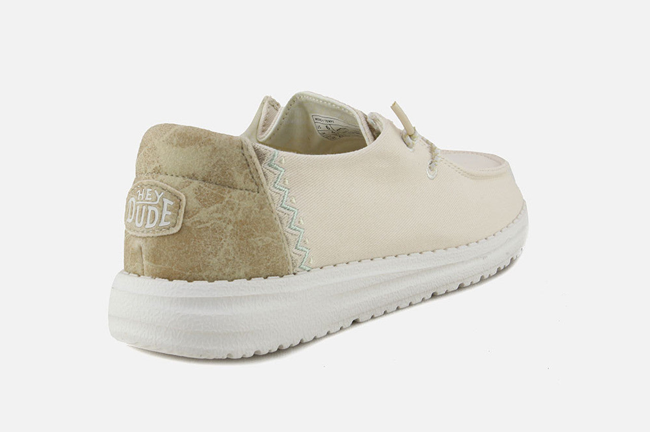 Hey Dude Wendy Tempe Gypsum Womens Casual Shoes 40083-1KX