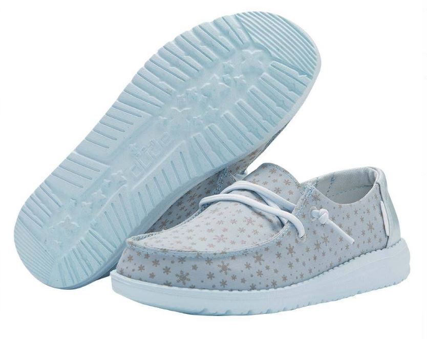 Hey Dude Wendy Youth Ice Princess Casual Shoes 130122678