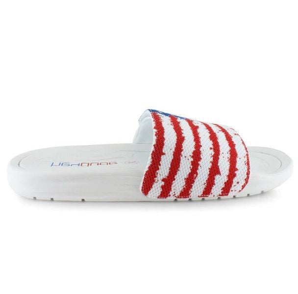 Hey Dude White Phoenix Flag Mens Slide 112197124