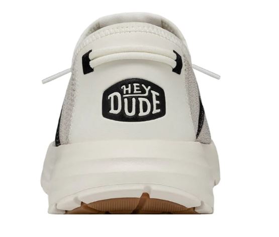 Hey Dude White Sirocco Mens Casual Shoes 40140-100