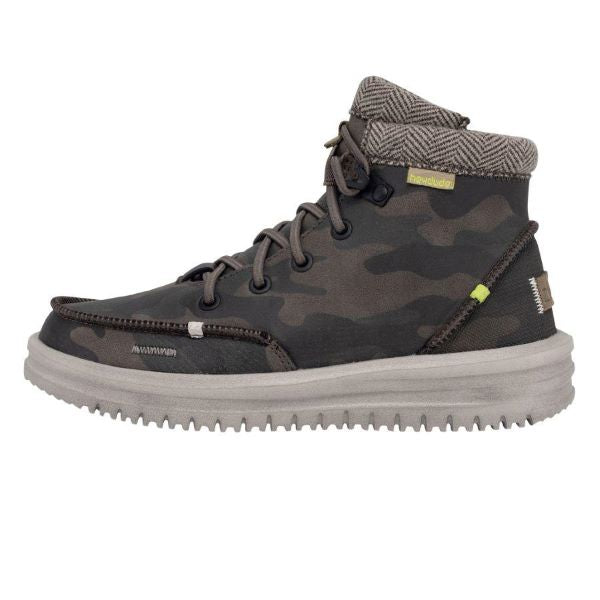 Hey Dude Woodland Camo Bradley Youth Shoes 130318339