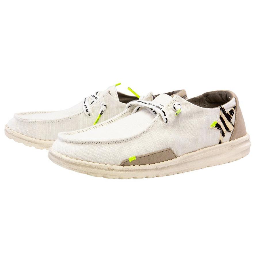 Hey Dude Zebra Star White Wendy Jungle 121410136