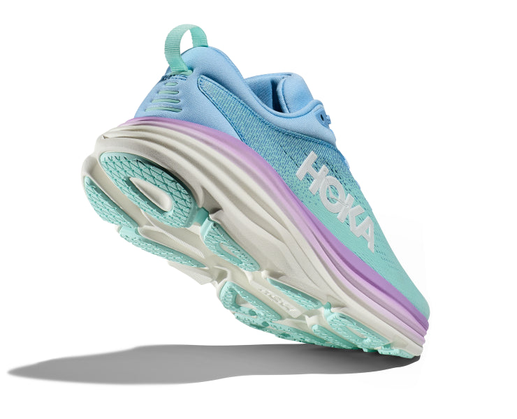 Hoka Airy Blue/Sunlit Ocean Bondi 8 Women's Athletic Shoes 1127952-ABSO
