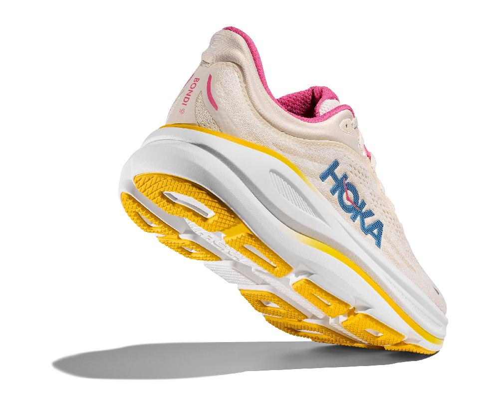 Hoka Alabaster/Birch Bondi 9 Women's Running Shoes 1162012-ALBST