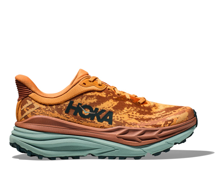 Hoka Amber Haze/Brown Stinson 7 Men's Running Shoes 1141530-AHAB