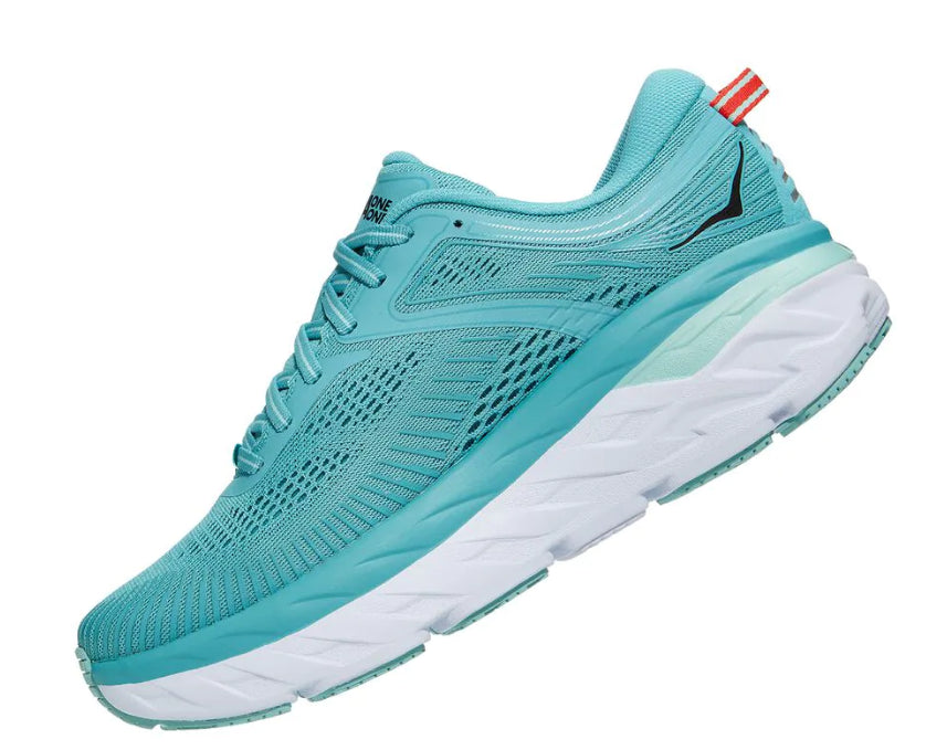 Hoka Aquarelle With Eggshell Blue Bondi 7 Women's Running Shoes 1110519/31-AEBL