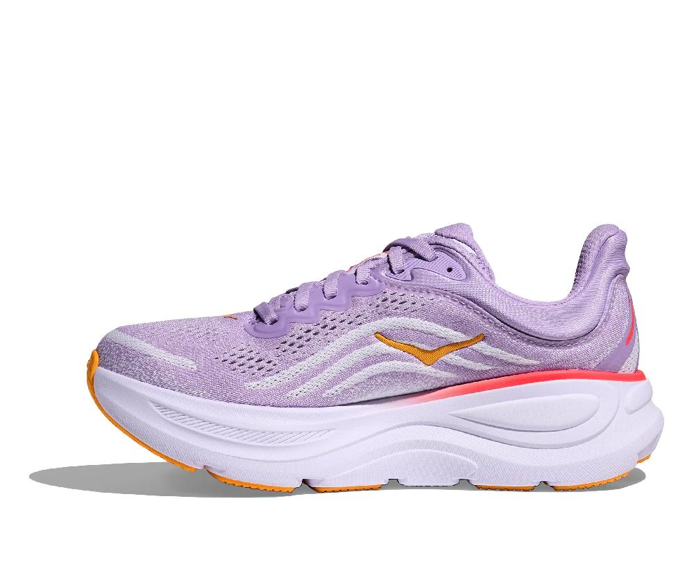 Hoka Aster Flower/Starlight Glow Bondi 9 Women's Running Shoes 1162012-AGH