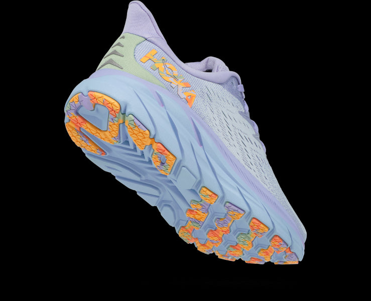 Hoka Baby Lavender/Smoke Green Clifton 8 Women's Running Shoes 1119394-BLSG