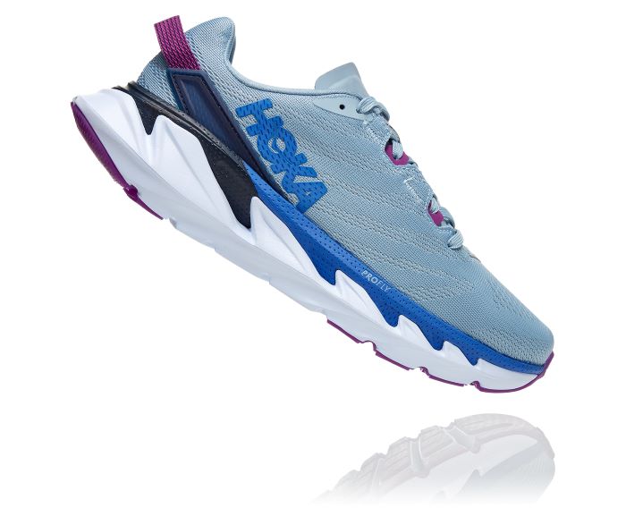 Hoka Ballad Blue And Dazzling Blue Elevon 2 Womens Running Shoes 1106478-BBDBL