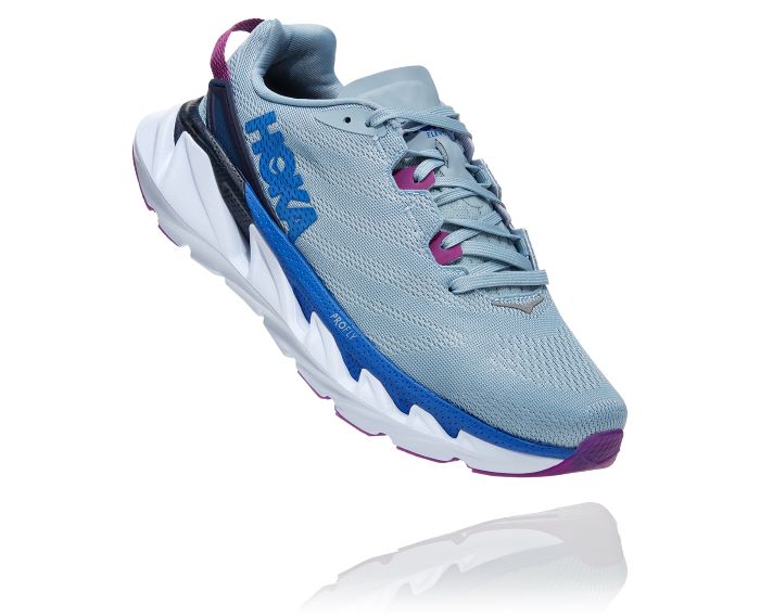 Hoka Ballad Blue and Dazzling Blue Elevon 2 Womens Running Shoes 1106478-BBDBL