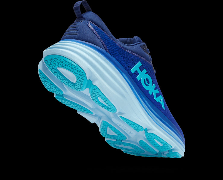 Hoka Bellwether Blue/Bluing Bondi 8 Mens Running Shoes 1123202-BBBG
