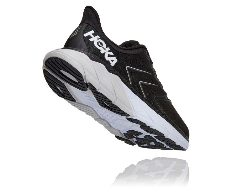 Hoka Black And White Arahi 5 Mens Running Shoes 1115010/11-BWHT