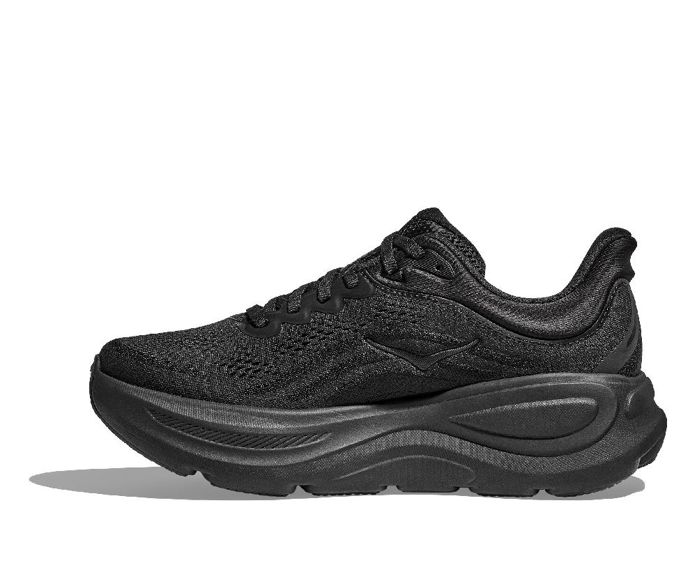 Hoka Black/Black Bondi 9 Men's Xtra Wide Width Running Shoes 1162015-BBLC