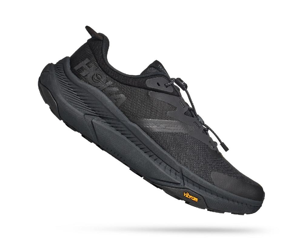 Hoka Black/Black Transport Men's Shoes 1123153-BBLC