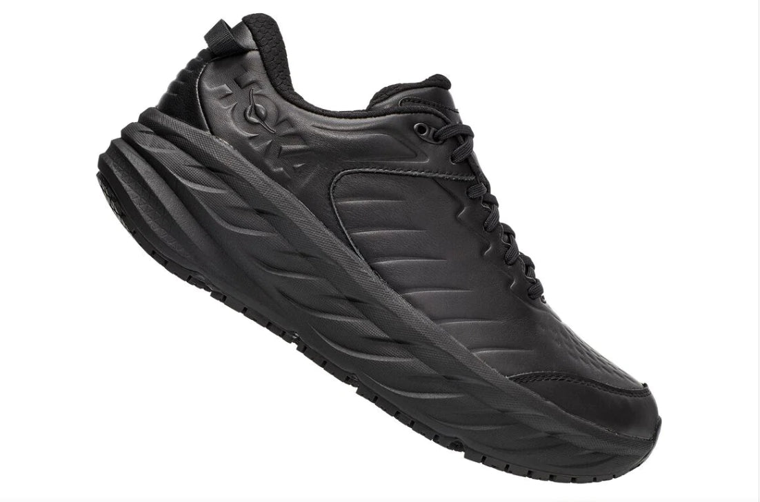 Hoka Black Bondi Sr Men's Shoes 1110520-BBLC