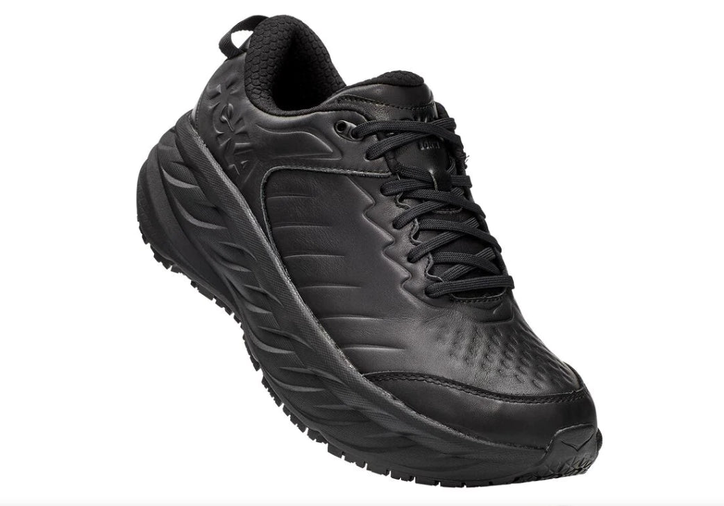 Hoka Black Bondi Sr Men's Shoes 1110520-BBLC