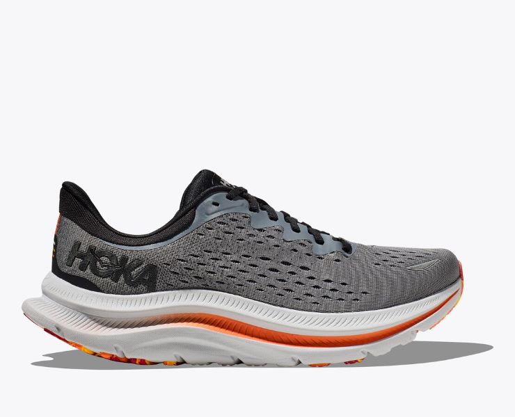 Hoka Black/Lunar Rock Kawana Men's Running Shoes 1123163-BLRK