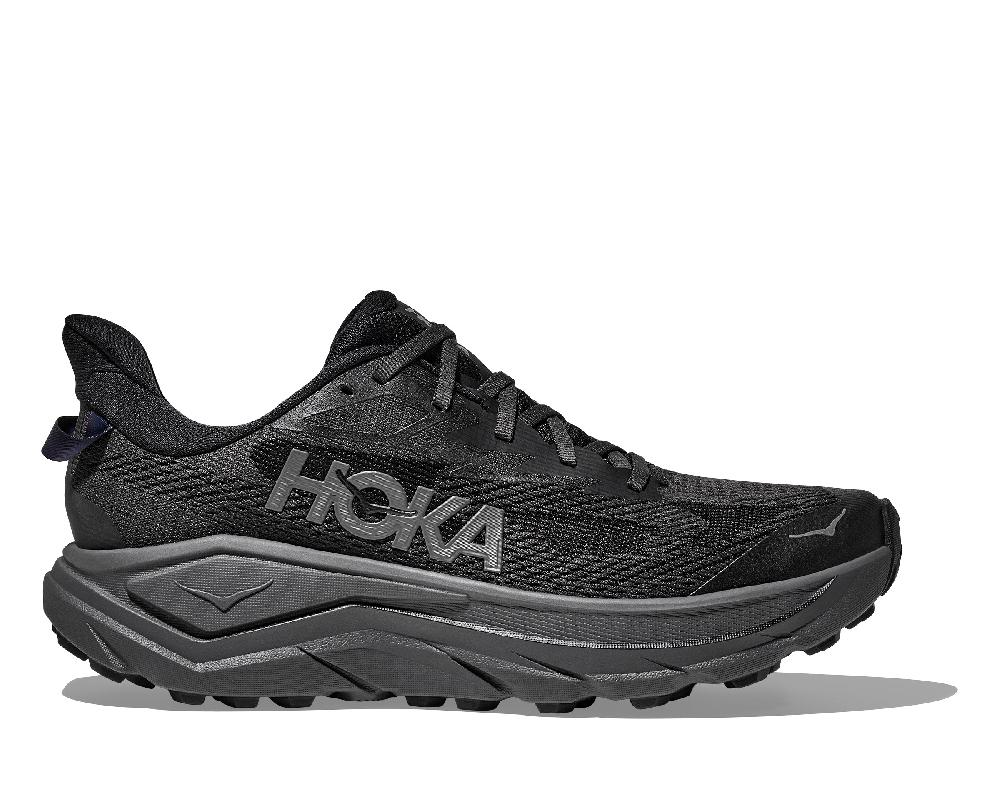 Hoka Black/Outer Orbit Challenger 8 Wide Width Men's Trail Running Shoes 1168718-BCKT