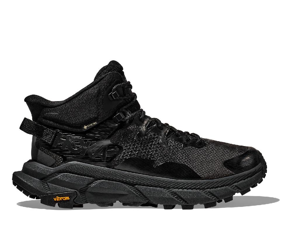 Hoka Black/Raven Trail Code GTX Men's Hiking Shoes 1123165-BRVN