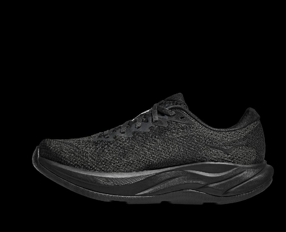 Hoka Black Rincon 4 Women's Wide Athletic Shoes 1155133-BBLC