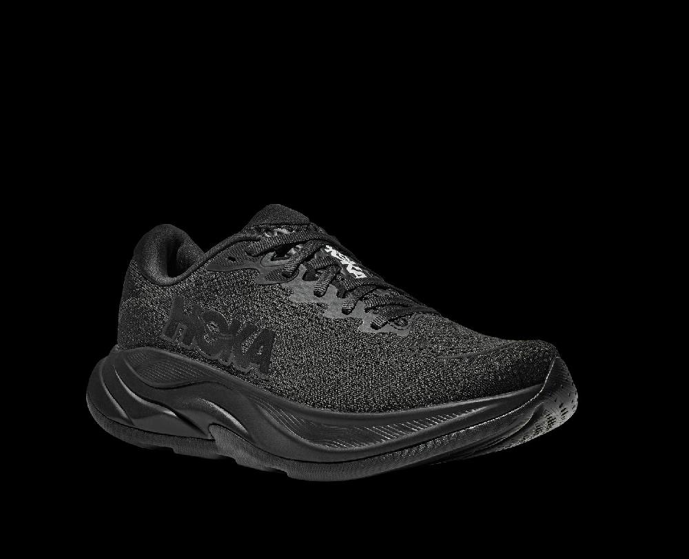 Hoka Black Rincon 4 Women's Wide Athletic Shoes 1155133-BBLC