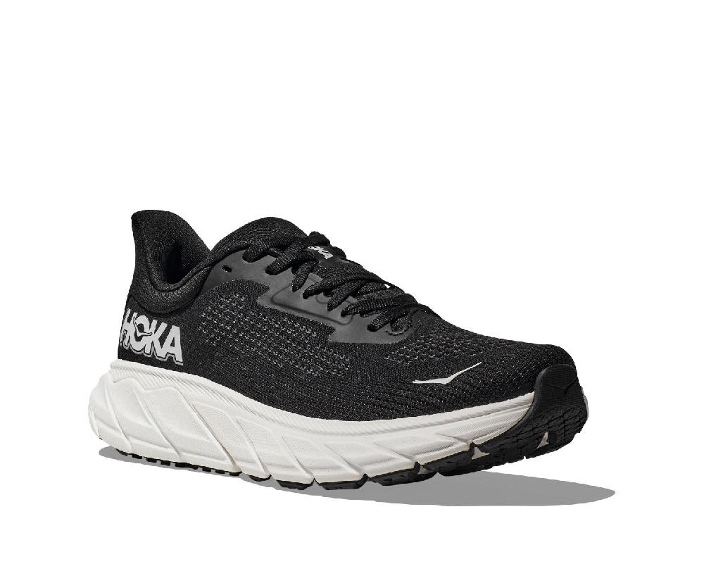 Hoka Black/White Arahi 7 Men's Running Shoes 1147850-BWHT