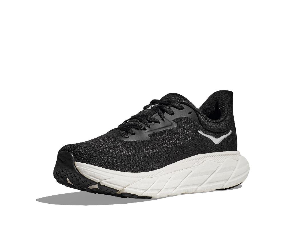 Hoka Black/White Arahi 7 Men's Running Shoes 1147850-BWHT