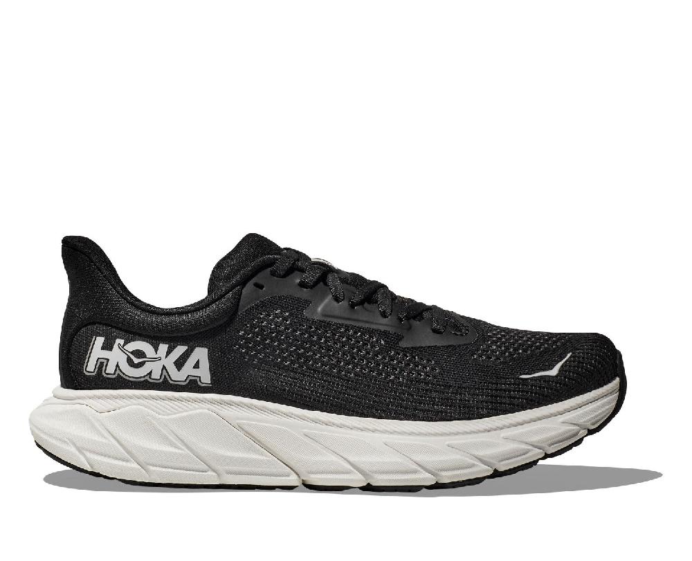 Hoka Black/White Arahi 7 Women's Running Shoes 1147851-BWHT