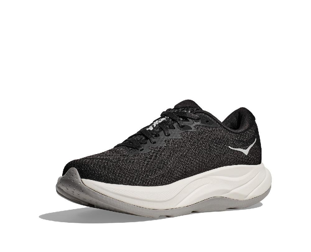 Hoka Black/White Rincon 4 Wide Width Men's Running Shoes 1155132-BWHT