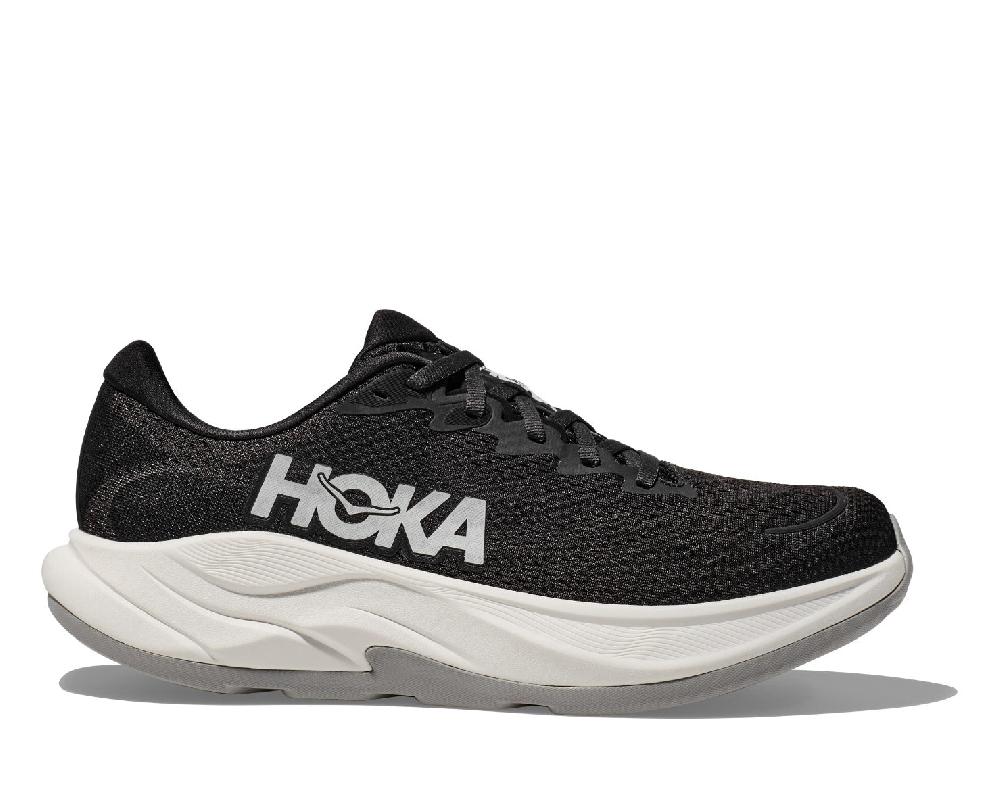 Hoka Black/White Rincon 4 Wide Width Men's Running Shoes 1155132-BWHT