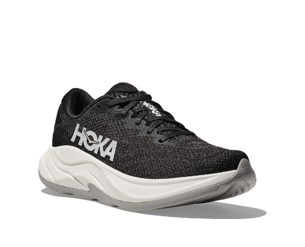 Hoka Black/White Rincon 4 Wide Width Women's Running Shoes 1155133-BWHT