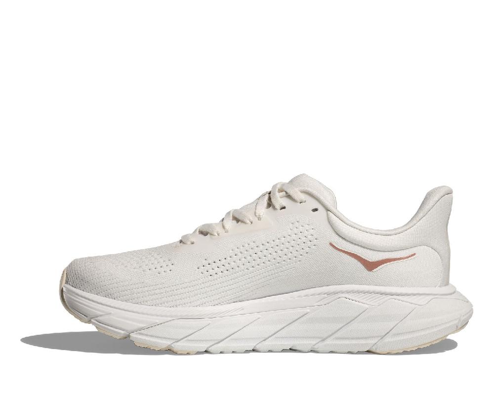 Hoka Blanc De Blanc/Rose Gold Arahi 7 Women's Running Shoes 1147851-BSG