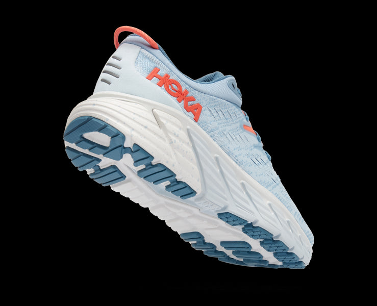 Hoka Blue Fog/Plein Air Gaviota 4 Womens Running Shoes 1123199/201BFPA