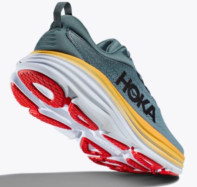 Hoka Blue Goblin/Mountain Spring Bondi 8 Men's Extra Wide Width Athletic Shoes 1127955-GBMS