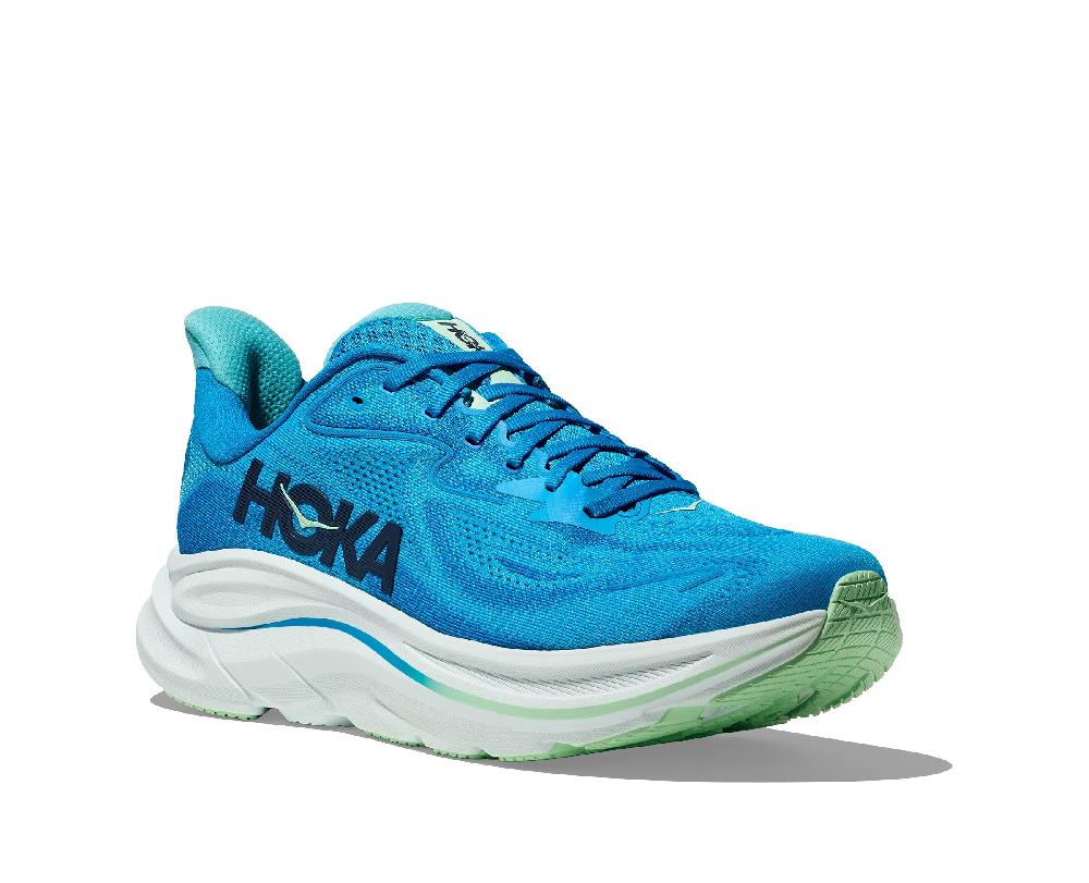 Hoka Blue/Skyward Blue Clifton 10 Xtra Wide Men's Running Shoes 1162051-HSK