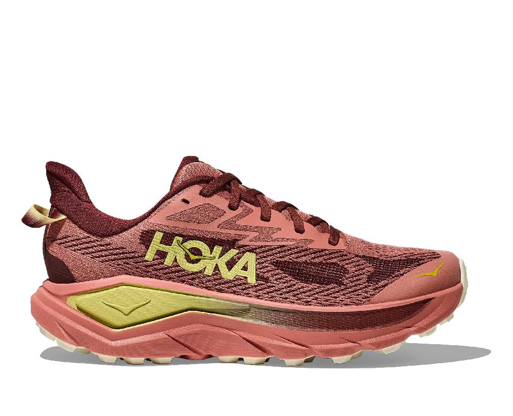 Hoka Blush/Cedar Challenger 8 Women's Trail Running Shoes 1168717-BSHD
