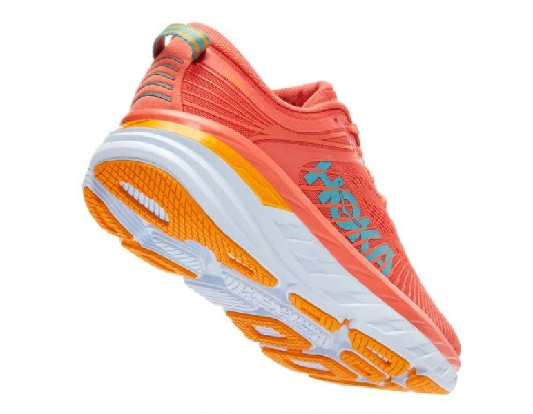 Hoka Camellia/Coastal Shade Bondi 7 Womens Running Shoes 1110519-CCSD