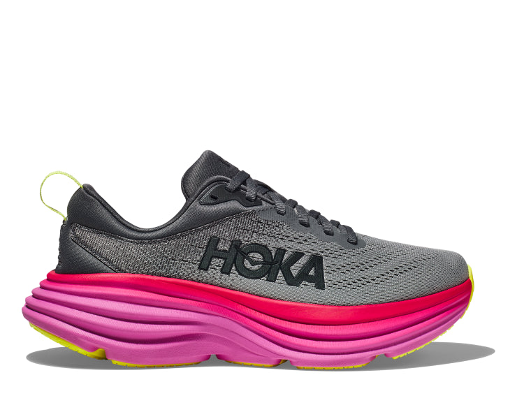 Hoka Castlerock/Strawberry Bondi 8 Women's Athletic Shoes 1127952-CSRW