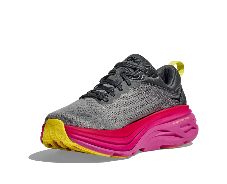 Hoka Castlerock/Strawberry Bondi 8 Women's Athletic Shoes 1127952-CSRW