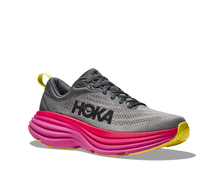 Hoka Castlerock/Strawberry Bondi 8 Women's Athletic Shoes 1127952-CSRW