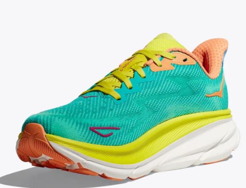 Hoka Ceramic/Evening Primrose Clifton 9 Women's Running Shoes 1127896-CEPR