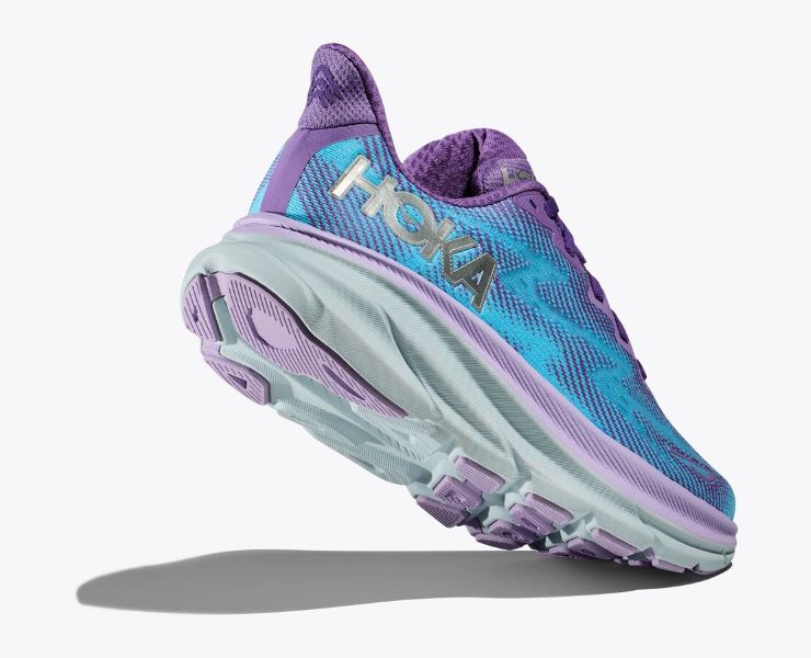 Hoka Chalk Violet/Pastel Lilac Clifton 9 Women's Running Shoes 1127896-CVPL