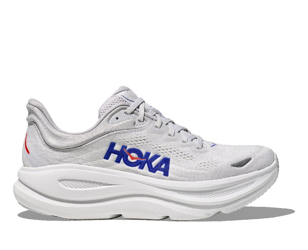 Hoka Cosmic Grey/Ultramarine Bondi 9 Men's Running Shoes 1162011-CYLT