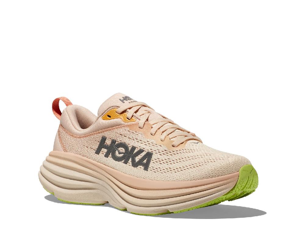 Hoka Cream/Vanilla Bondi 8 Women's Running Shoes 1127952-CMV