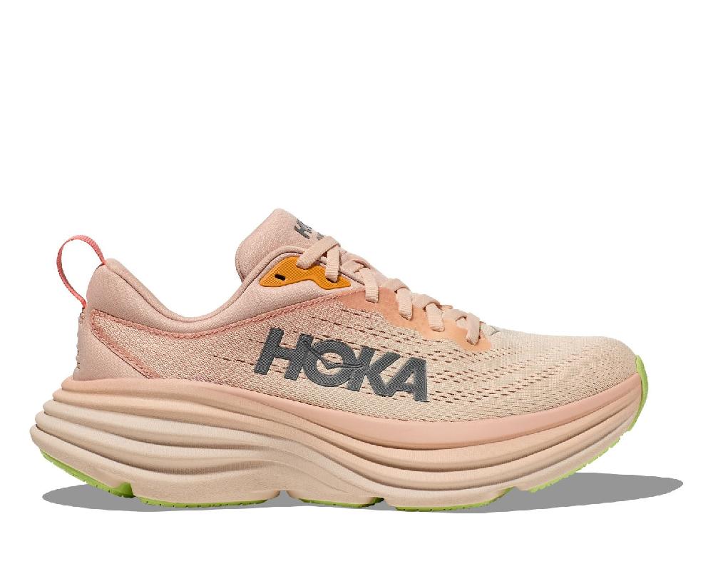 Hoka Cream/Vanilla Bondi 8 Women's Running Shoes 1127952-CMV
