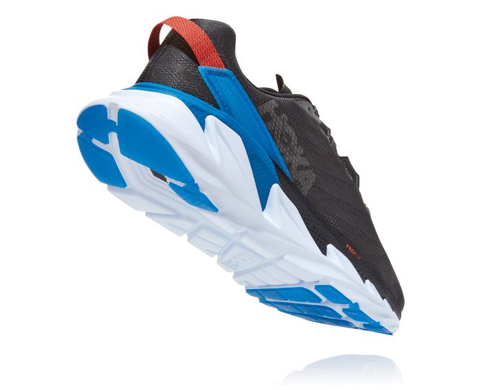 Hoka Dark Shadow And Imperial Blue Elevon 2 Mens Running Shoes 1106477-DSIB