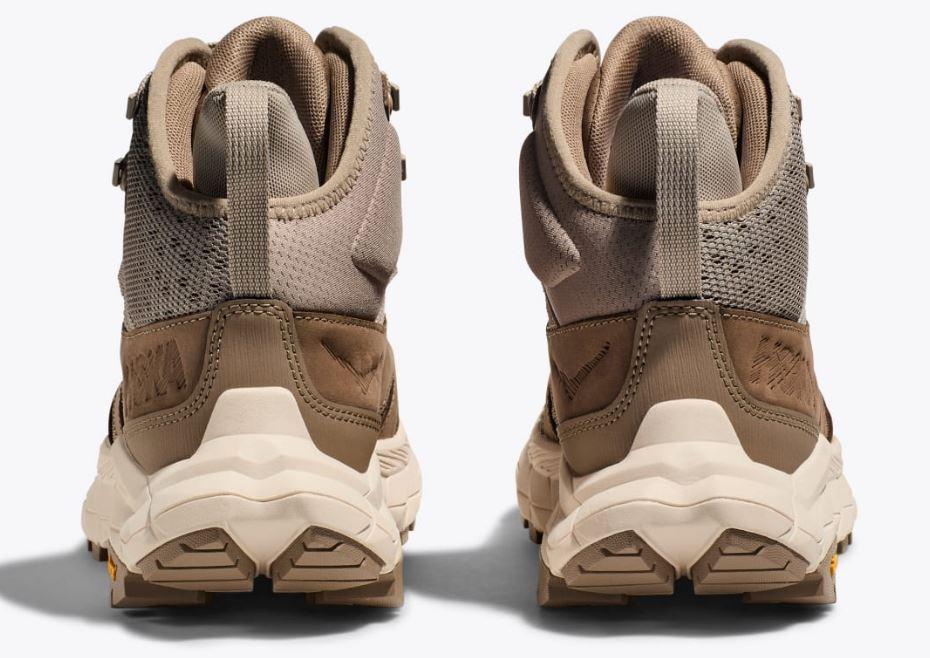 Hoka Dune/Eggnog Anacapa Breeze Mid Womens Hiking Shoes 1134506-DEGG